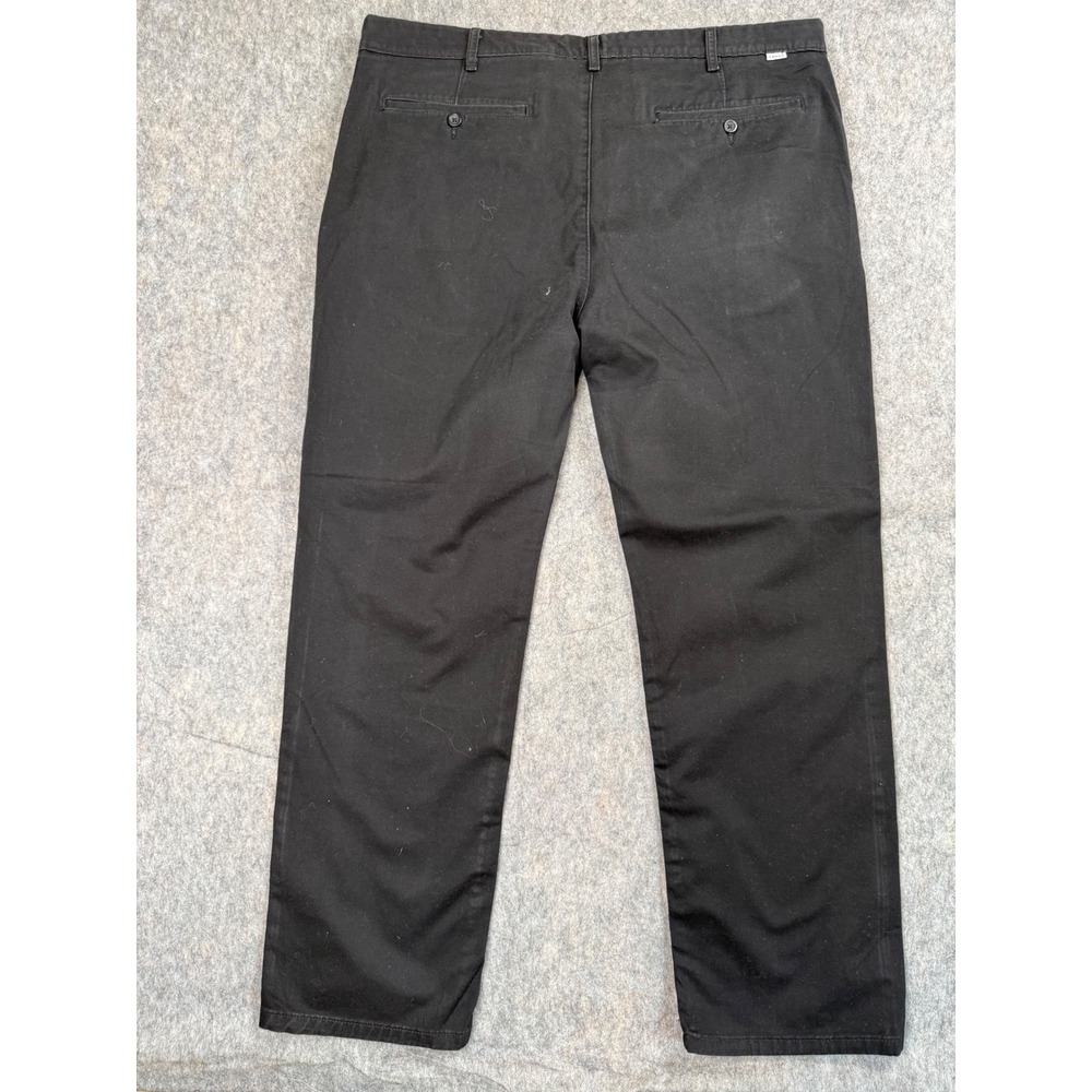 Levi Strauss & Co Mens Black Chino Pants Straight Leg W40 L32 18201-0035 - Picture 6 of 6
